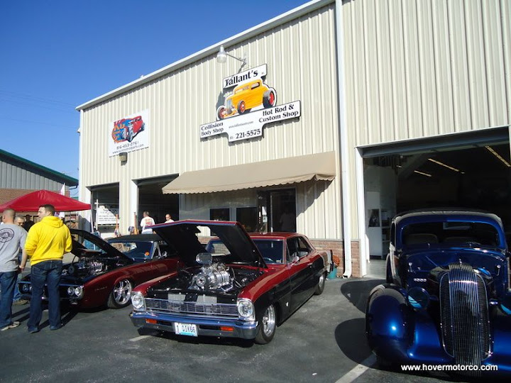 HOVER MOTOR COMPANY Tallant's Body Shop open house kinda' makes a guy