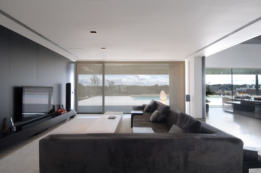House with Big Windows and Swimming Pool. Madrid, Spain.: Most ... House with Big Windows and Swimming Pool. Madrid, Spain.: Most ...