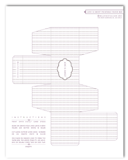 free printable favor box download