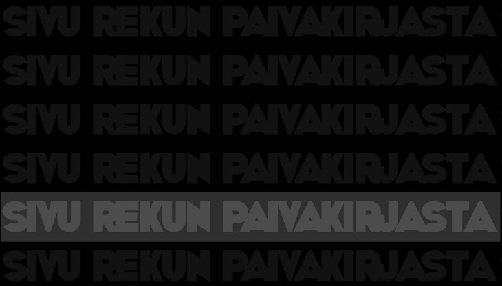 SIVU REKUN PÄIVÄKIRJASTA