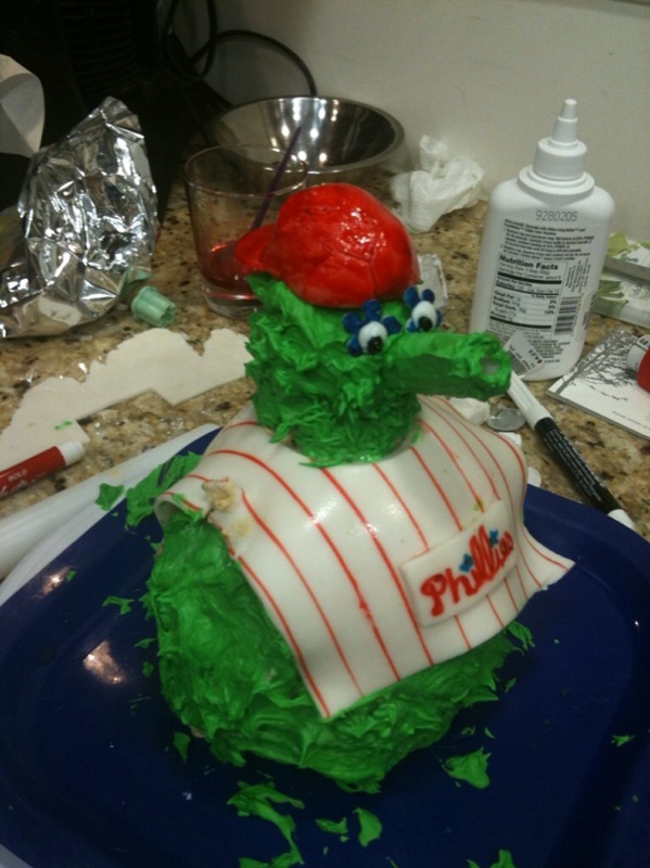 KAKIE MURRAY Angus' Phillies Birthday Cake