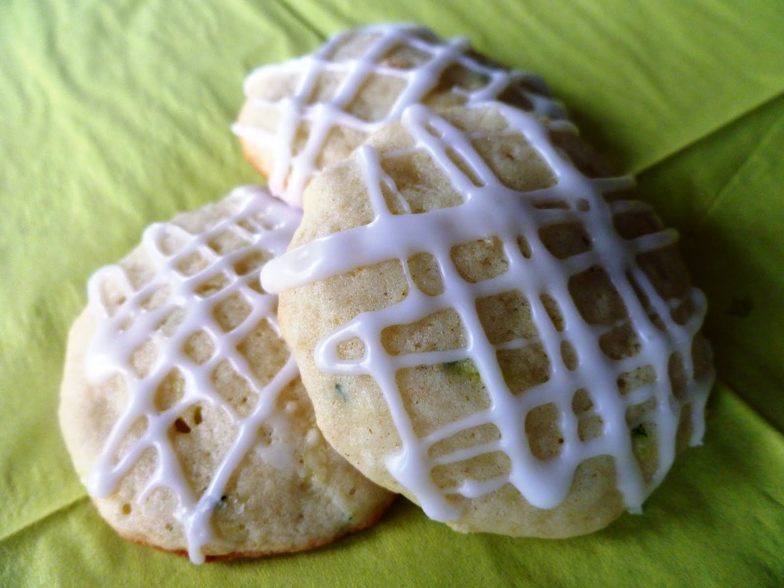 City Home/Country Home Lemon Zucchini Cookies