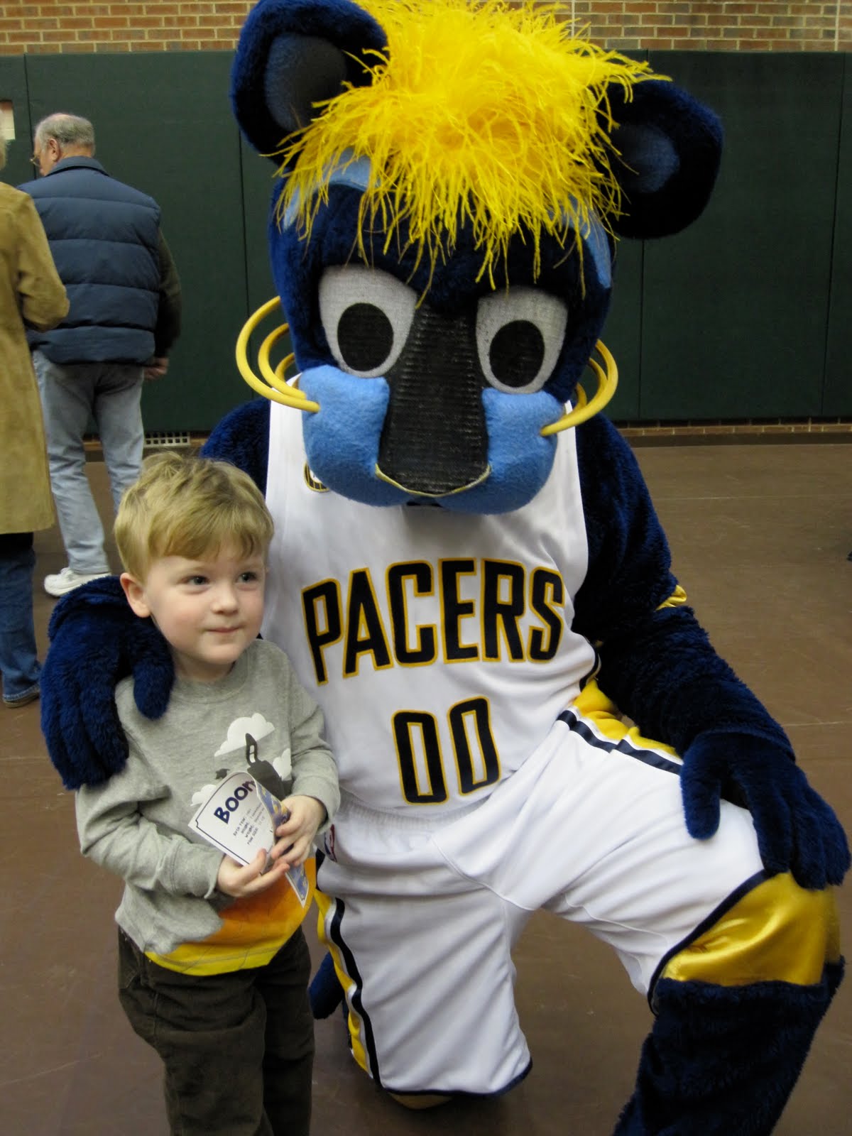 Pacers Mascot