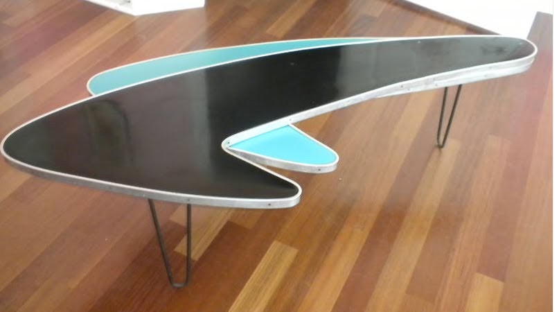 1950 S Atomic Ranch House Boomerang Table