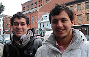 Josh and Ez in Georgetown, DC