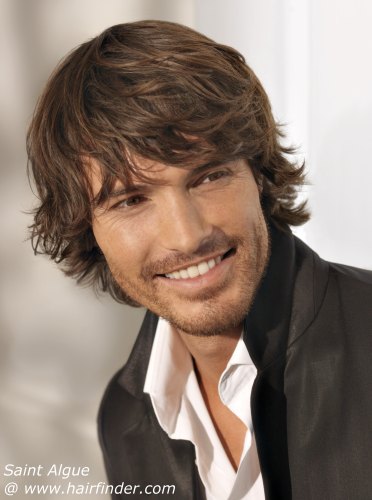 Layered Hairstyles For Medium hairstyle for medium hair men. Layered Hairstyles For Medium