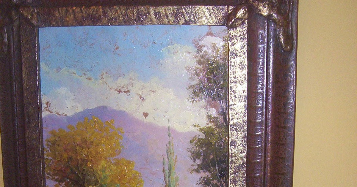 OBRAS DE ARTE: PAISAJE DE PINTOR ORPINA ( CHILENO)