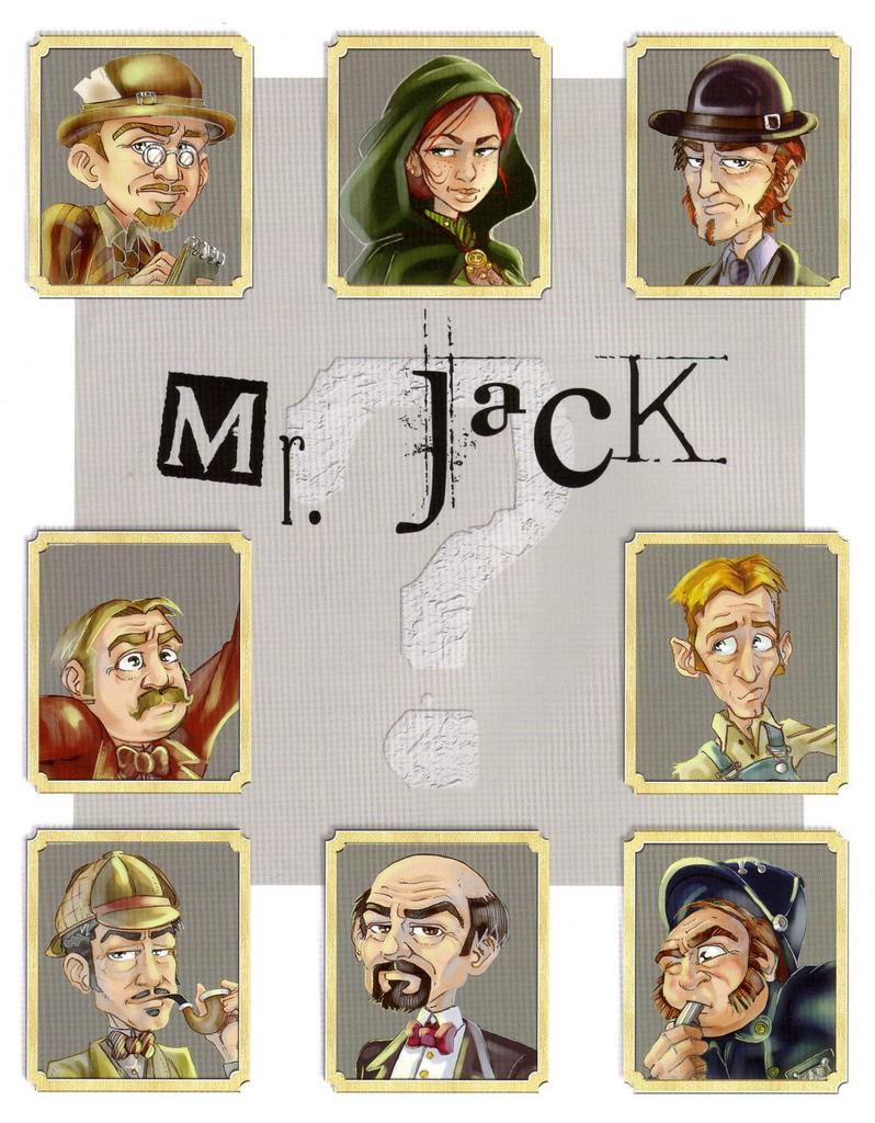 Правила игры "Mr. Jack" на русском языке