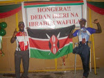 Dedan and Ibrahim return from the Paralympic Trials in Colombia 2007