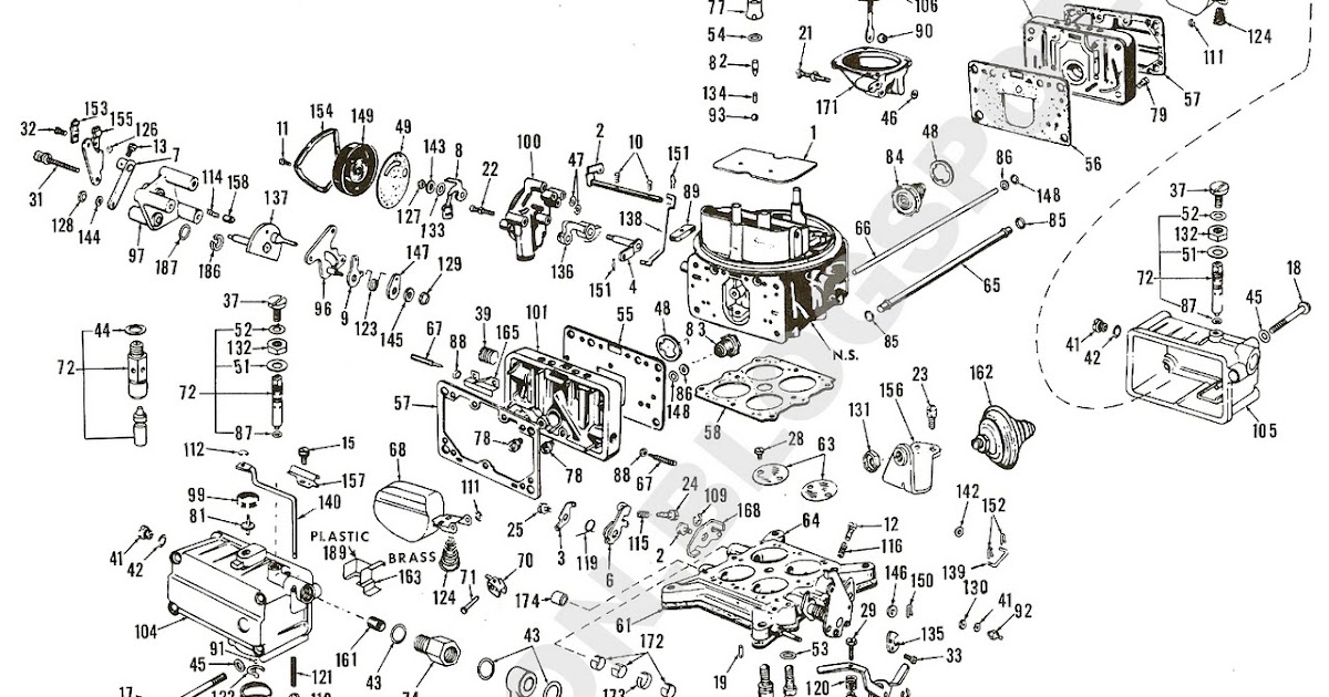 Despieces y reglajes de carburadores Holley, Weber, Solex, Brosol