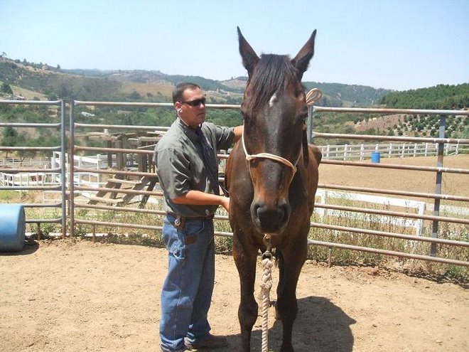 Tiger with Dr. Jeff Moss