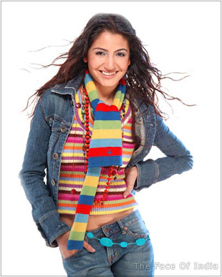 Anushka Sharma in Winter wear wallpaper