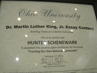 essays about martin luther king jr