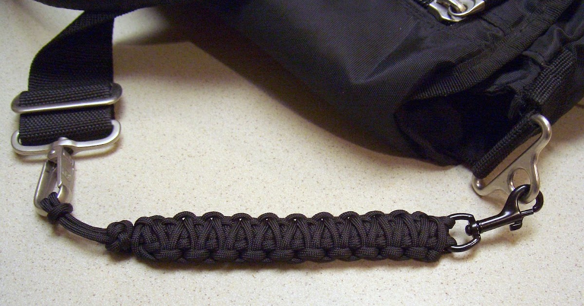 Stormdrane's Blog Paracord lanyard shoulder strap extender