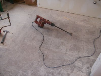 Breaking Out Floor Tile Tools Confessions Of A Setter Breaking Out Floor Tile Tools