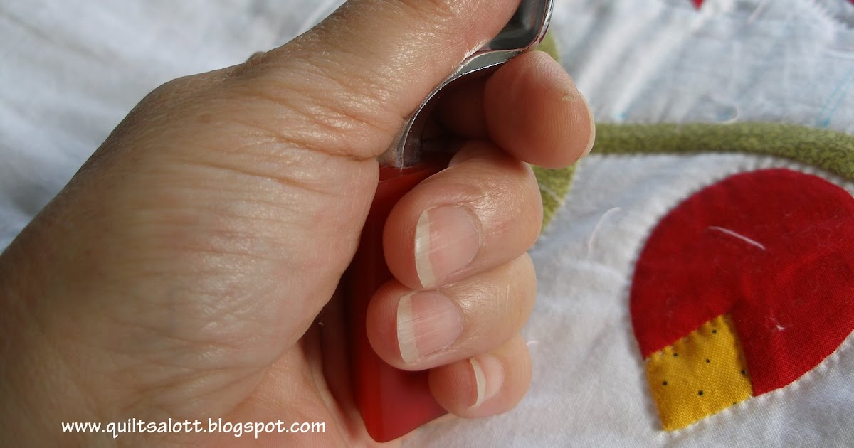 Quiltsalott spoon quilting