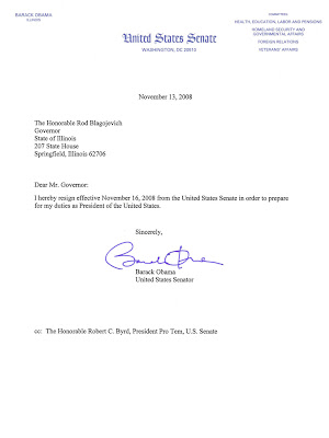 resignation letter layout