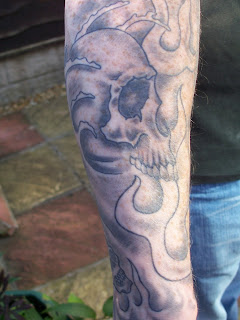 Tattoo Designs With Image Design Skull Tattoo And Flame Tattoo Picture 5
