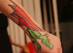 Dragon Tattoos Especially Rising Dragon Tattoo Designs Picture 3