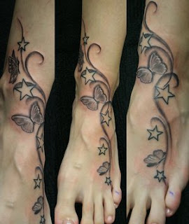Nice Foot Tattoo Ideas With Butterfly Tattoo Designs With Image Foot Butterfly Tattoos For Female Tattoo Gallery 3
