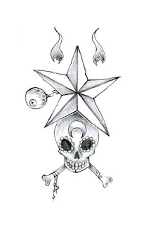 Nice Star Tattoos With Image Tattoo Designs Especially Star Skull Tattoo Picture 6