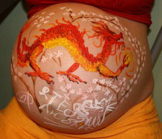 Beautiful Female Bodies And Female Body In Photography With Pregnant Body Painting Picture 5