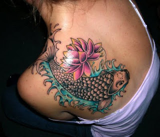 Japanese Tattoos With Image Japanese Fish Tattoo Designs Especially Japanese Koi Fish Tattoo For Female Tattoo Picture 3