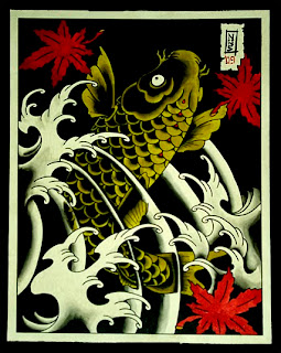 Japanese Tattoos With Image Japanese Koi Fish Tattoo Design 7
