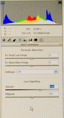 raw converter adjustment panels in photoshop