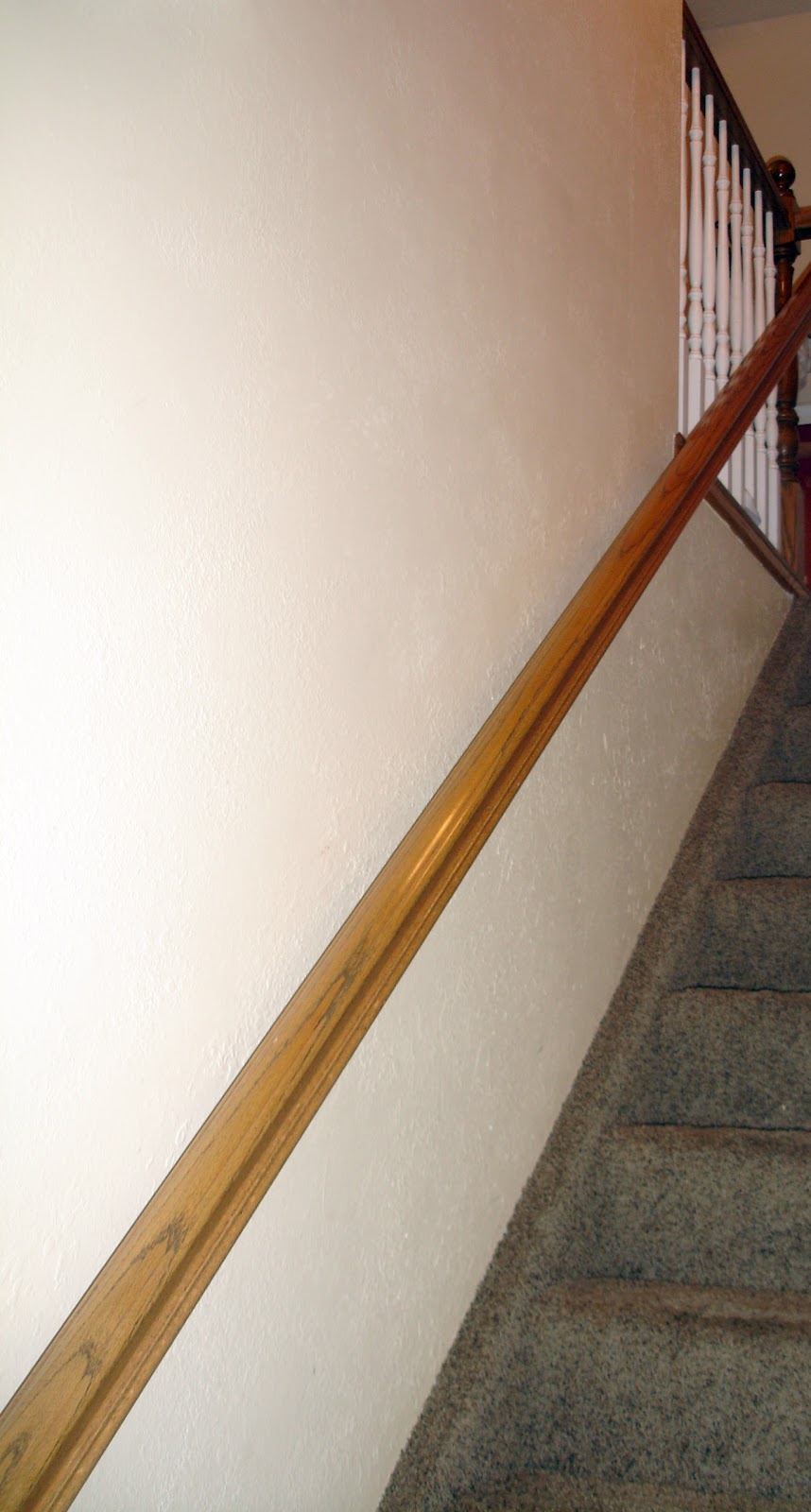 Lady Createalot How do you paint the walls of a stairwell???