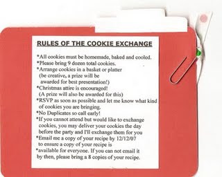cookie exchange rules maggie s dinner dates your cookie exchange ms johnson cookie exchange rules maggie s dinner dates your cookie exchange ms johnson