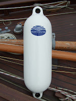 example branded boat fender