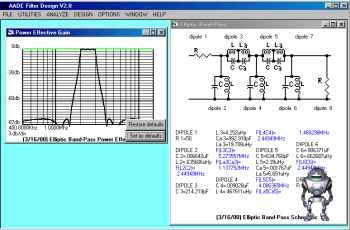 Aade filter design software