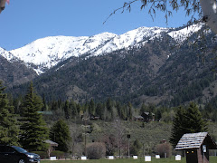 Rest stop in Alpine, Wyoming
