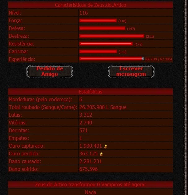 Depoimento de Um Jogador !!!: Depoimento de um Jogador !!!