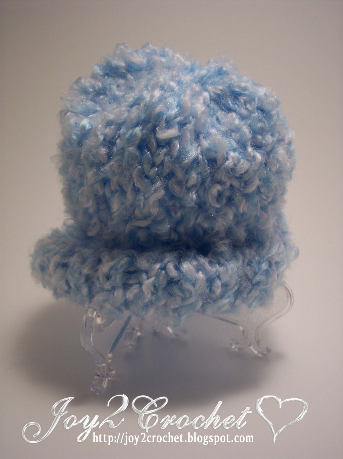 Joy 2 Crochet: Cute Baby Hat and Booties