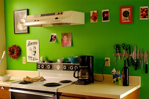 Green Kitchen Colors