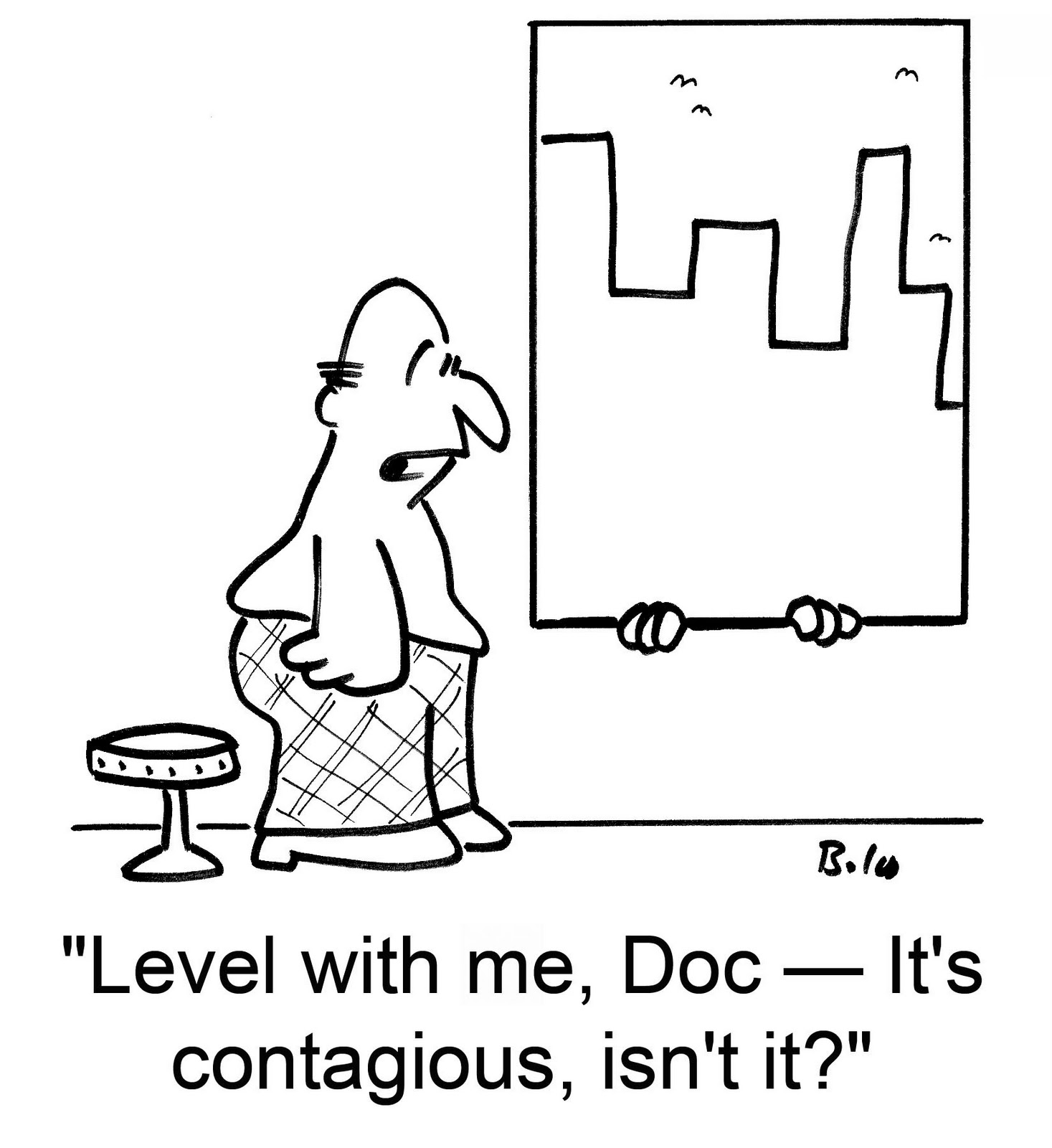 broken vase cartoon