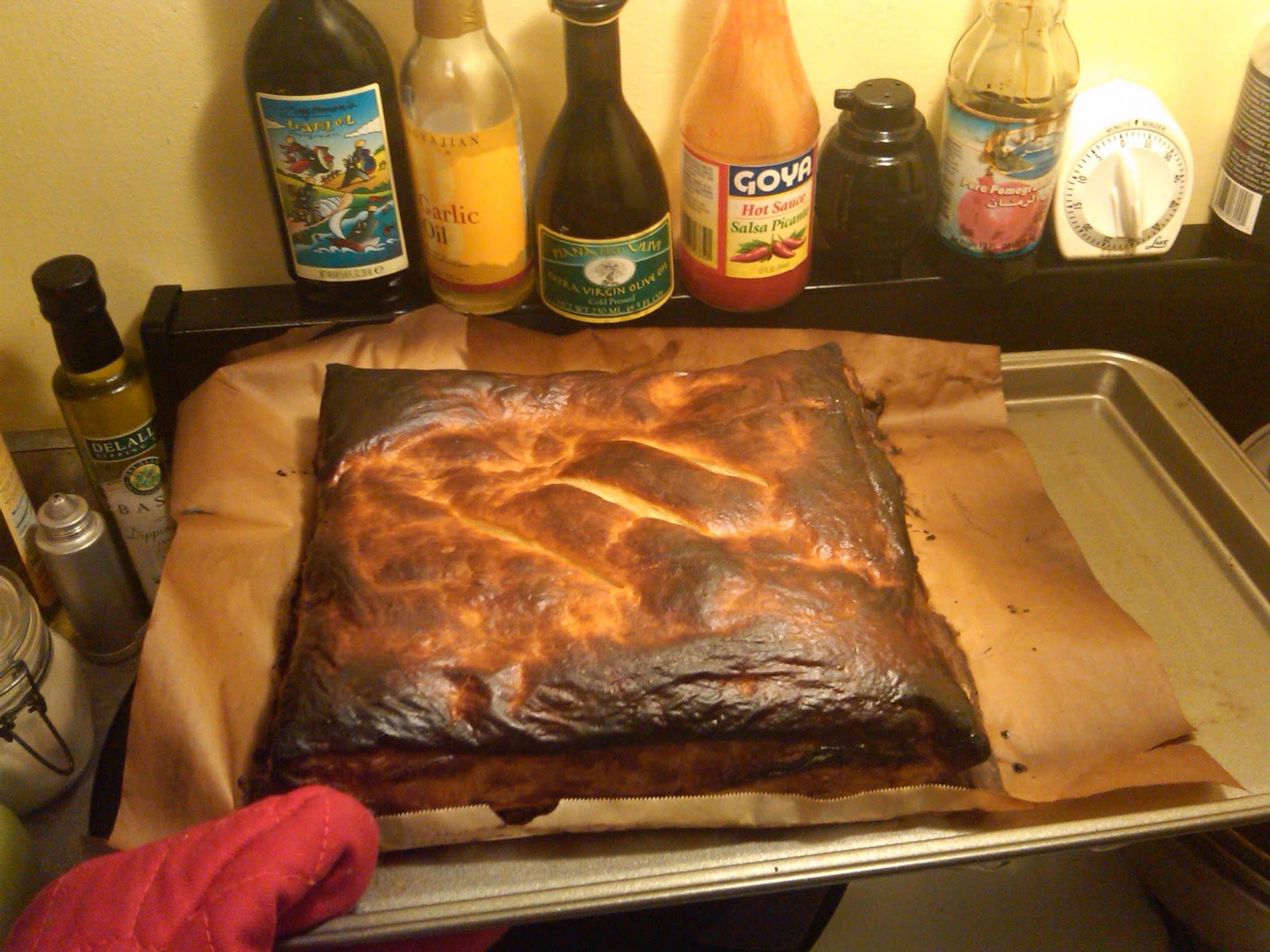 Genuine Joy Recipe Sopressata & cheese in a puff pastry