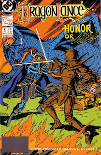 DC/Dragonlance comic, issue 4
