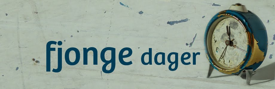 Fjonge dager