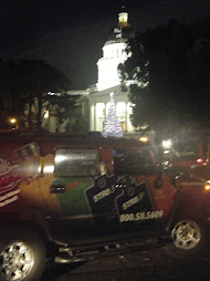 Shotpak Hummer in front of the State CapitaL!