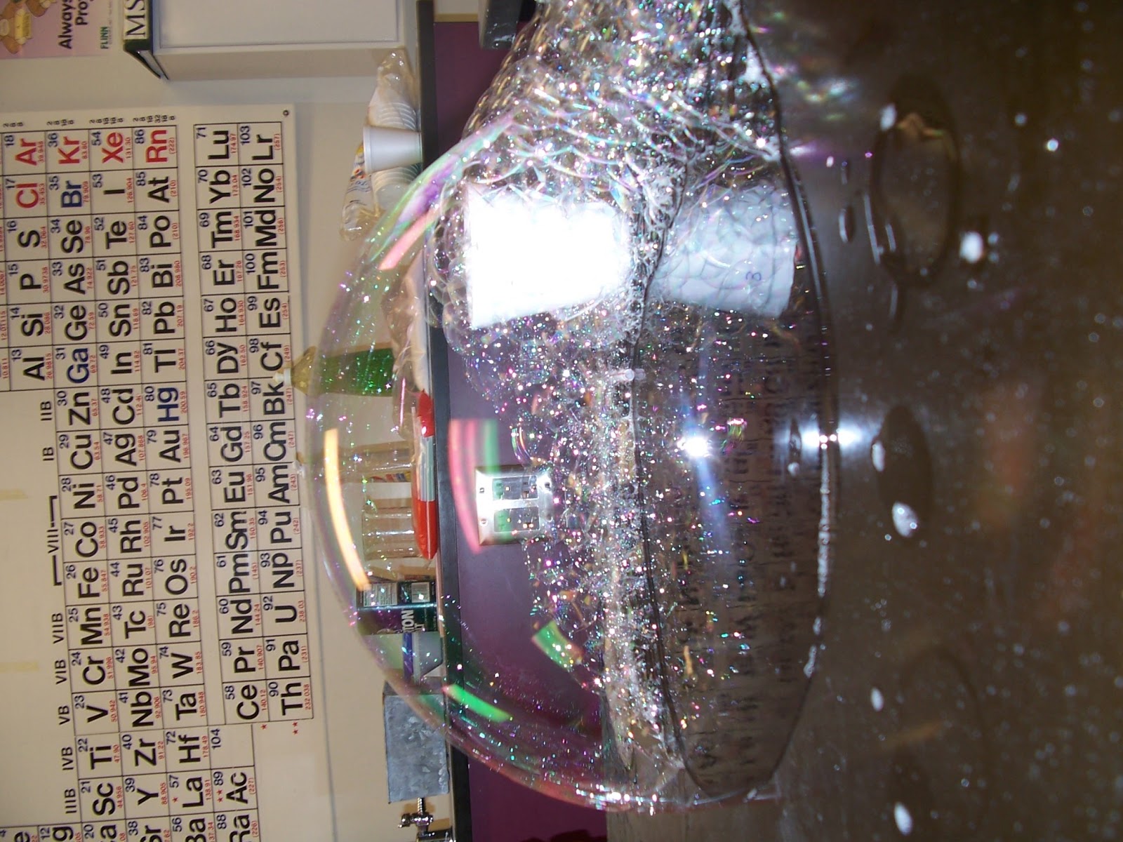 Chemistry..Peace..Love Bubble Lab