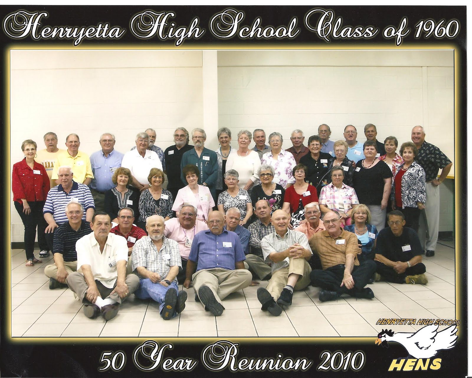 Henryetta High School Class of 1960 Faces of the Class of 1960