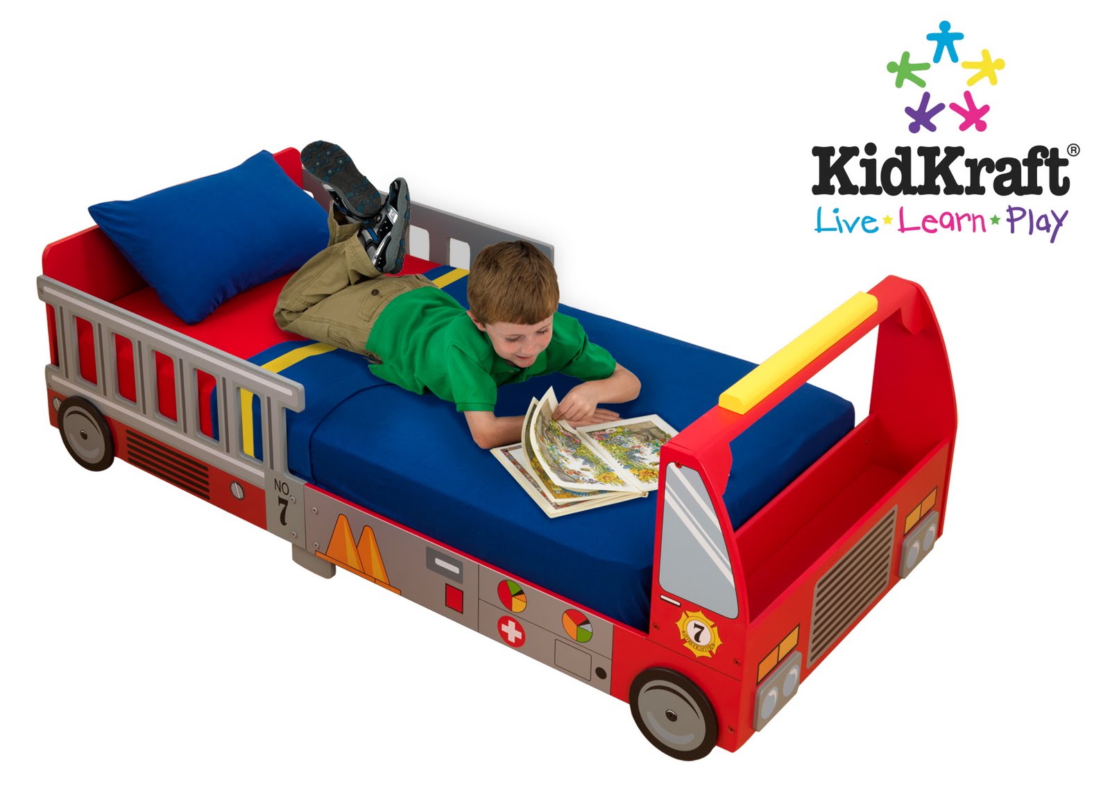 Kidkraft Fire Engine Toddler Bed Kidkraft Fire Engine Toddler Bed