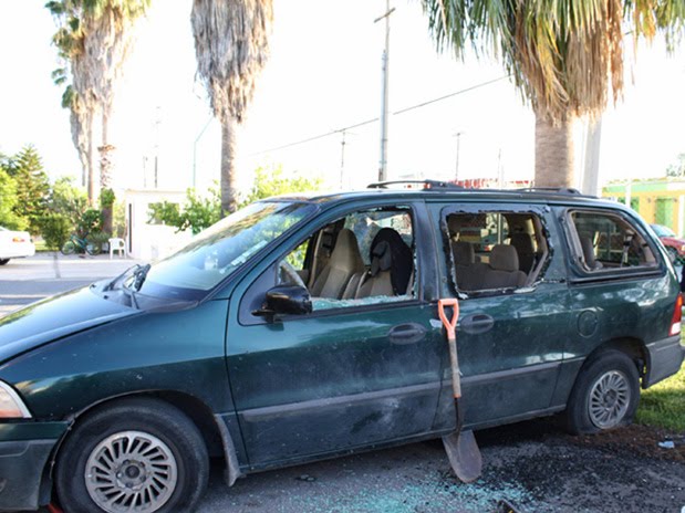de Nuevo Laredo, sin causar víctimas pero sí daños a dos vehículos, de Nuevo Laredo, sin causar víctimas pero sí daños a dos vehículos,