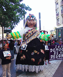 8 DE MARZO DE 2008: CAMINATA FEMINISTA AUTÓNOMA CONVOCADA POR MEMORIA FEMINISTA, PASEO AHUMADA