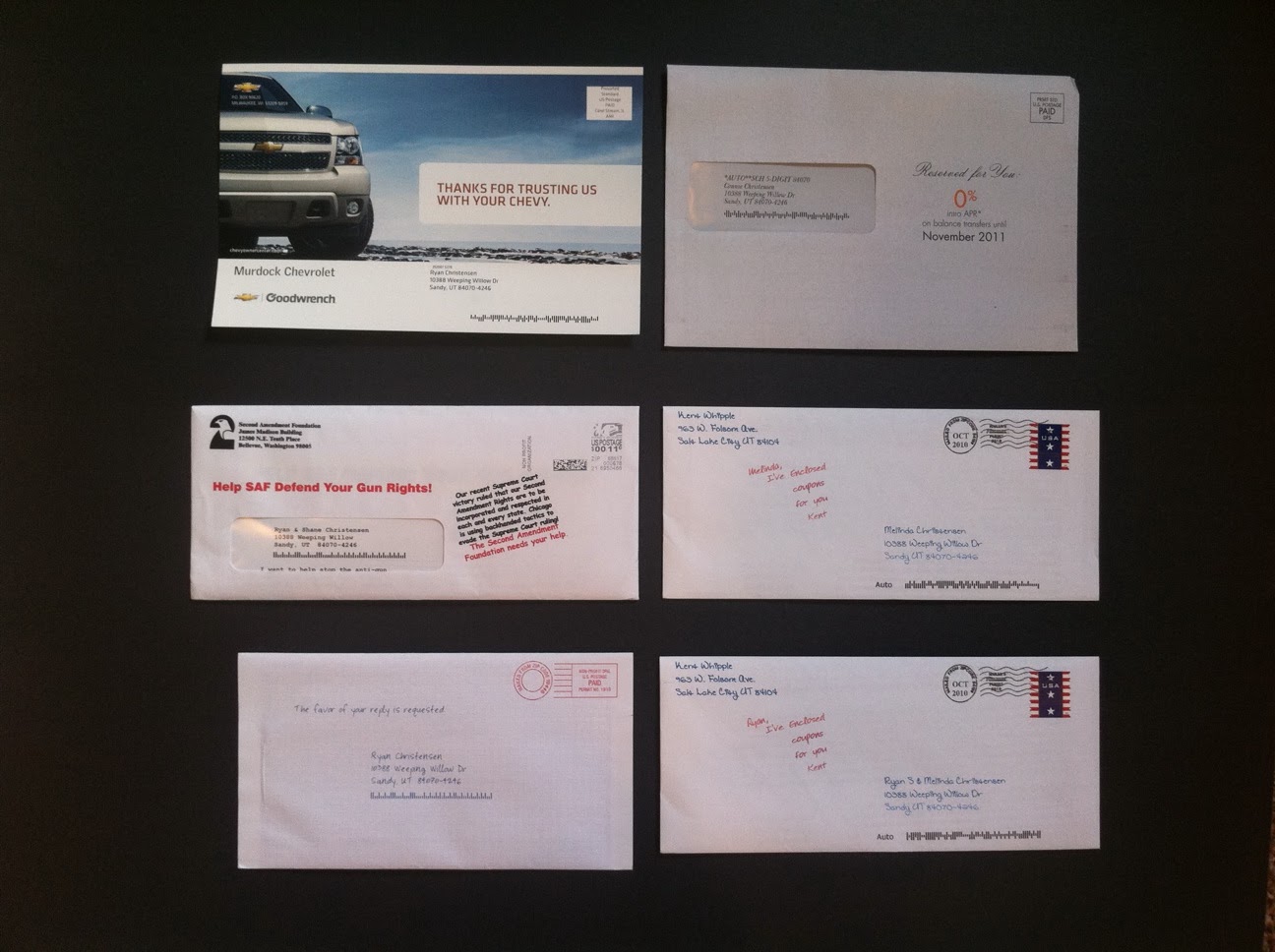 Postcard Mailers Bulk Mail Design Study 1