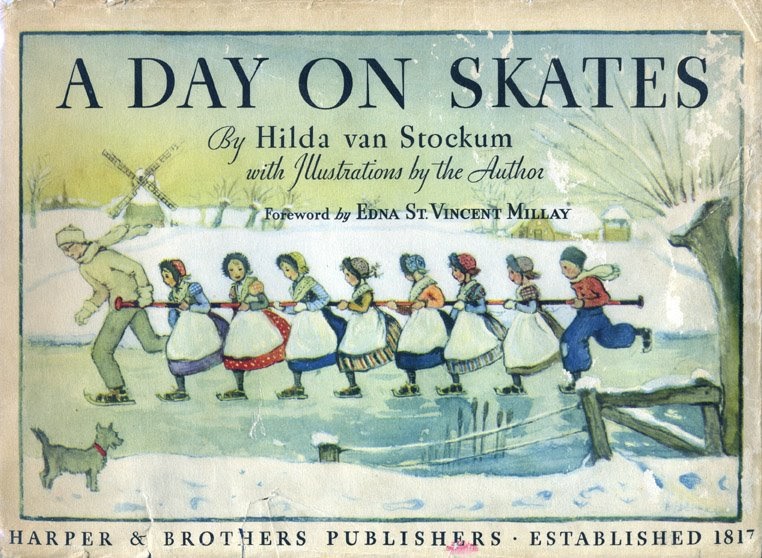 Collecting Children's Books An Icy Blast from the Past A DAY ON SKATES