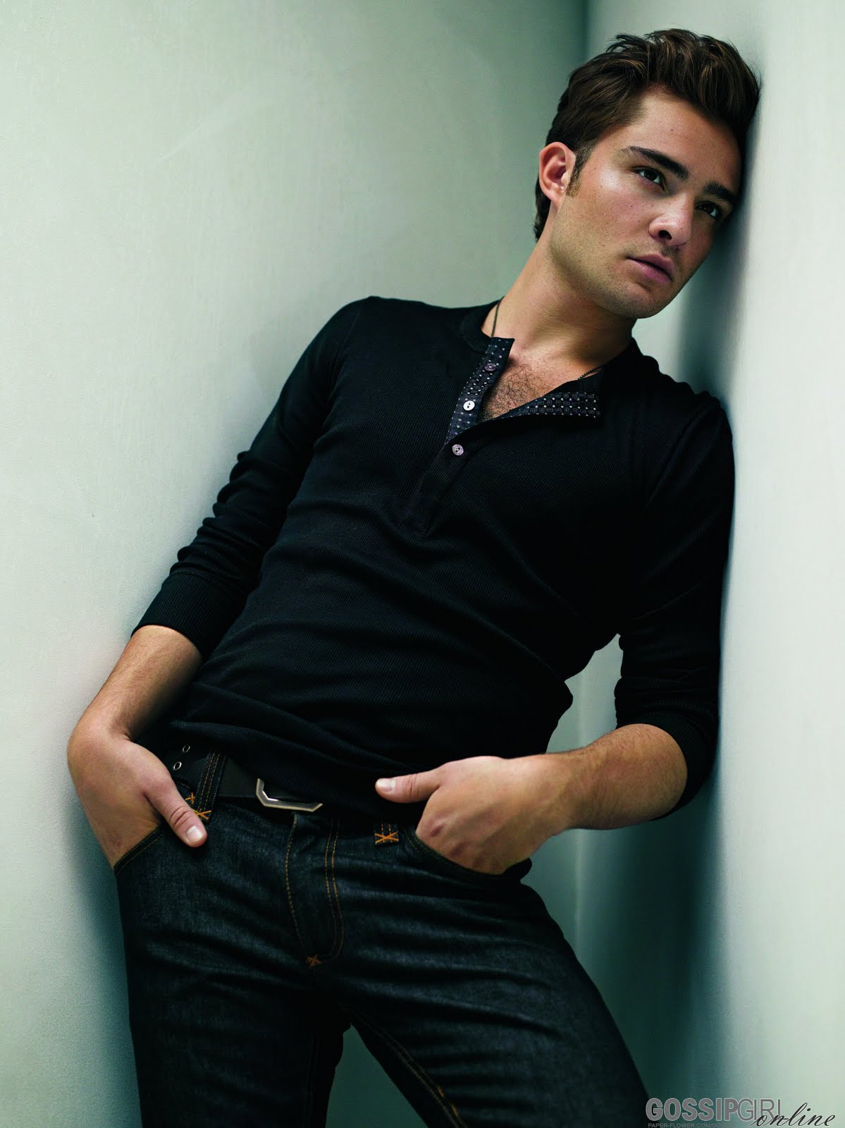 lookin like a superstar.: Ed Westwick by Nathaniel Goldberg. Ed Westwick